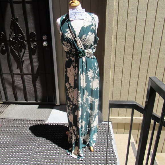 #362  NEW WOMEN'S LONG SUMMER DRESS BY PHASE EIGHT  (SIZE 14U / 18UK) - Picture 1 of 3